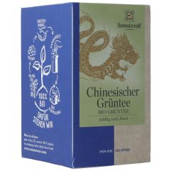 SONNENTOR Chinesischer Grüntee sach 18 pce