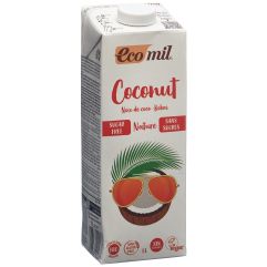 Ecomil Kokosgetränk ohne Zucker 1 lt