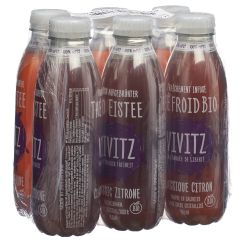 VIVITZ Bio Eistee Classic Zitrone 6 x 0.5 lt