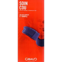 GIBAUD collier C1 7.5cm Gr2 35-40cm souple