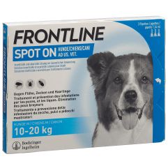 FRONTLINE spot on chien M liste D 3 x 1.34 ml