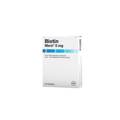 Biotin Merz 5 mg 25 Tabletten