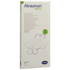 Atrauman Silicone 10x20cm steril 5 Stk