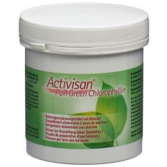 Activisan PUR Green Chlorophyllin Plv Nahrungsergänzung mit Niacin Ds 90 g