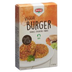 MORGA Burger d'épeautre bio bourgeon 150 g