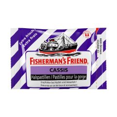 Fisherman's Friend Cassis ohne Zucker mit Sorbitol Btl 25 g