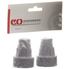 OSSENBERG embout pour béquilles 16mm gris 1 paire