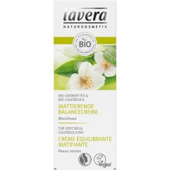 LAVERA Crème équilibrante mat thé vert 50 ml