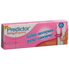 PREDICTOR EARLY+EXPRESS test de grossesse 2 pce