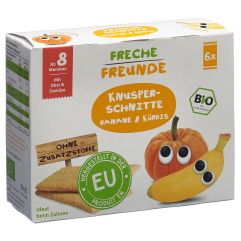 FRECHE FREUNDE pain croustillan banane&courge 84 g