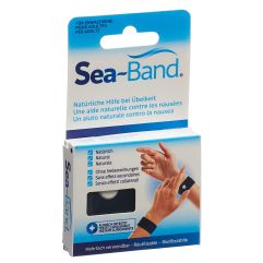 SEA-BAND bracelet acupression adulte noir 1 paire