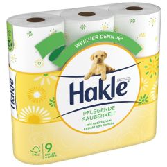 Hakle Pflegende Sauberkeit Toilettenpapier FSC 9 Stk