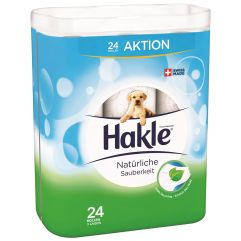 Hakle Natürliche Sauberkeit Toilettenpapier FSC 24 Stk