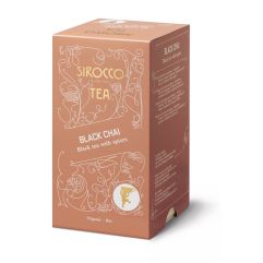 SIROCCO sachets de thé Black Chai 20 pce