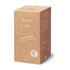 SIROCCO sachets de thé White Peach 20 pce