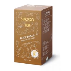 SIROCCO sachets de thé Black Vanilla 20 pce