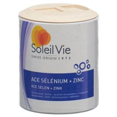 SOLEIL VIE ace sélénium + zinc cpr 500 mg 100 pce