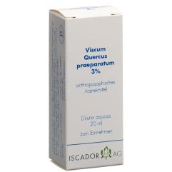 Iscador Viscum Quercus praeparatum 3 % Dilutio aquosa 20 ml