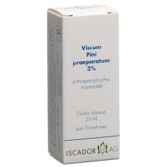 ISCADOR viscum pini praeparatum 3 % dilaq 20 ml