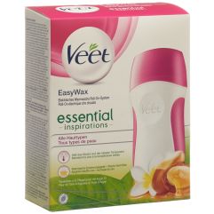 VEET EasyWax roll-on set sensitive cire chaude nat