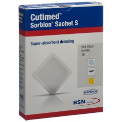 CUTIMED Sorbion Sachet S 10x10cm 10 pce