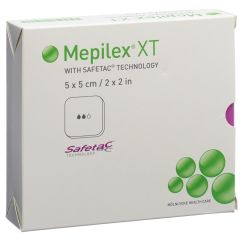 MEPILEX Safetac XT 5x5cm stérile 5 pce