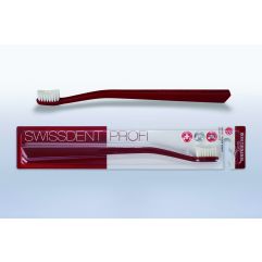 SWISSDENT Whitening brosse dents rouge soft