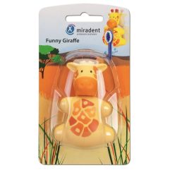 MIRADENT funny animal porte-brosse dents girafe