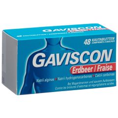 GAVISCON 48 KAUTABLETTEN Erdbeer