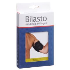 Bilasto Oberarmbandage S/M schwarz mit Klettverschluss