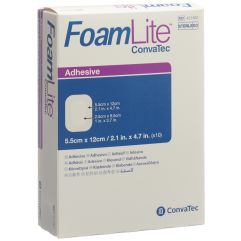 FOAM LITE Convatec mousse silicon 5.5x12cm 10 pce