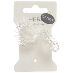 HERBA Sport élastic Ø3.8cm transparent 2 pce