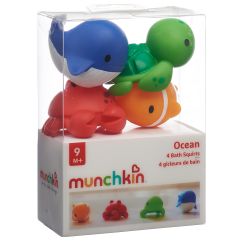 MUNCHKIN Gicleurs de bain 9M+ Ocean 4 pce