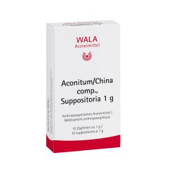 WALA aconitum/china comp supp 1g 10 pce