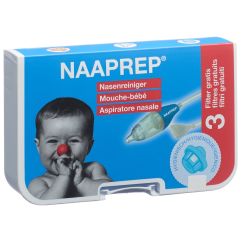 Naaprep Nasenreiniger inklusive 3 Filter