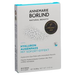 ANNE Börlind Hyaluron Augenpads Sofort Effekt 6 Stk