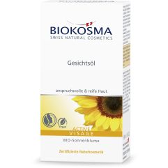 BIOKOSMA ACTIVE pflegendes Gesichtsöl reichhaltig mit Pipette 30 ml