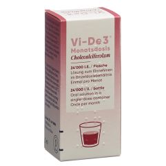 VI-DE 3 dose par mois sol buv 4800 UI/ml fl 5 ml