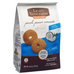 LE VENEZIANE Biscuits mit Kokosnuss glutenfrei 250 g