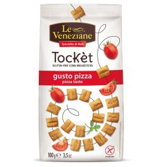 LE VENEZIANE Tocket avec pizza sans gluten 100 g