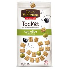 LE VENEZIANE Tocket avec olives sans gluten 100 g