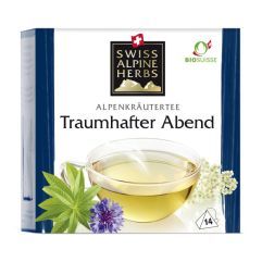 SWISS ALPINE HERBS thé nuit merv bo CH sach 14 pce