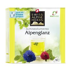 Swiss Alpine Herbs Alpenglanz Knospe CH Btl 14 Stk x 6Stk