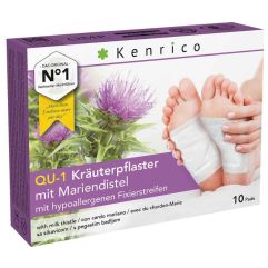 Kenrico Kräuterpflaster mit Mariendistel 10 Stk