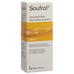 Soufrol Schwefel-Öl-Bad Fl 800 ml