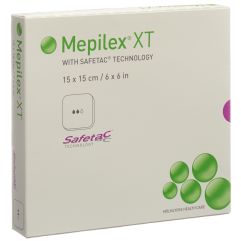 Mepilex Safetac XT 15x15cm steril 5 Stk