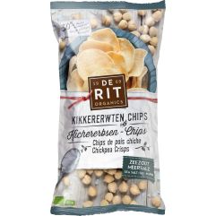 DE RIT chips de pois chiches sel de mer bio 75 g