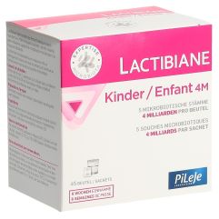 LACTIBIANE Enfant 4M sach 45 pce