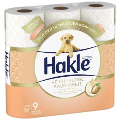 Hakle Toilettenpapier Reichhaltige Sauberkeit Shea Butter Rolle 9 Stk