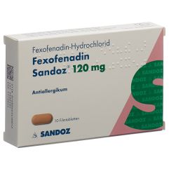 Fexofenadin Sandoz 120 mg 10 Filmtabletten